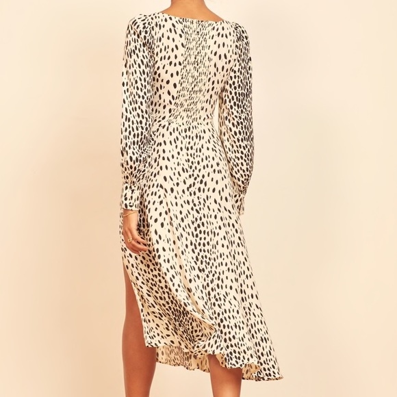 Reformation Alessi Dress in Cheetah [NWOT] - Picture 3 of 6
